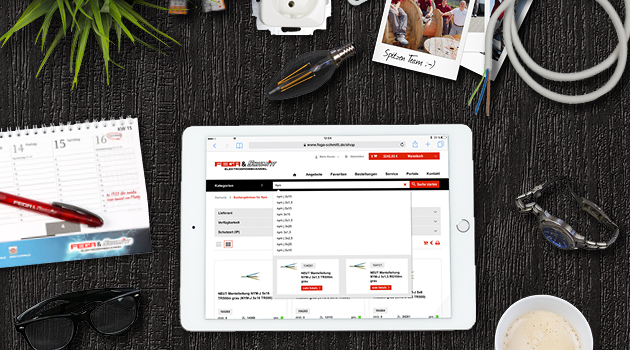 FEGA & Schmitt Unternehmen 2017 Onlineshop