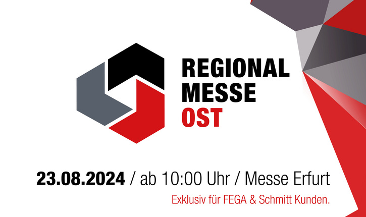 Werbebanner der Regionalmesse Ost 2024 