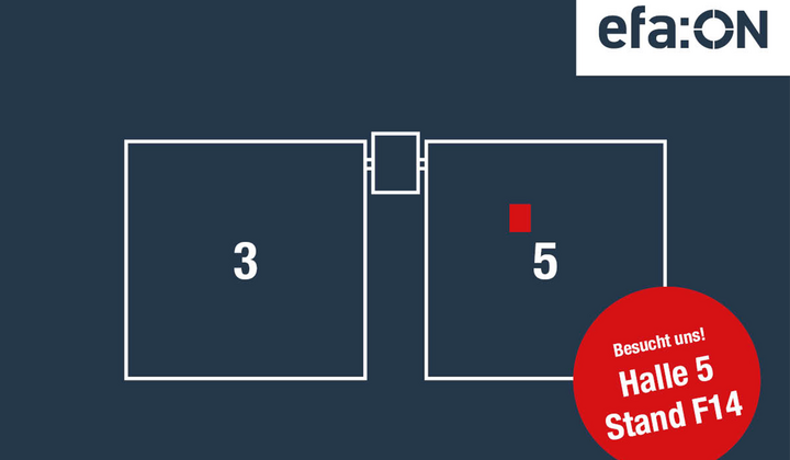 Abbildung des Messestand Standorts